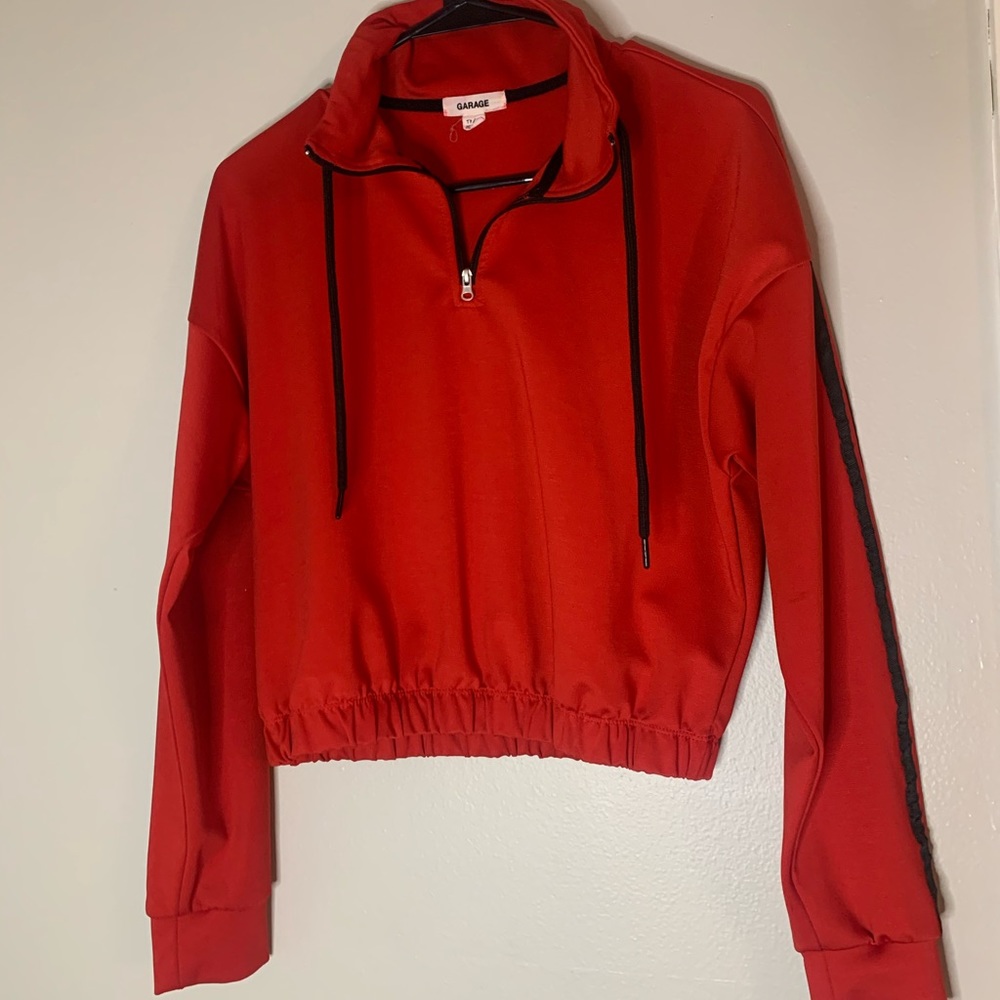 1/4 Zip Cropped Jacket